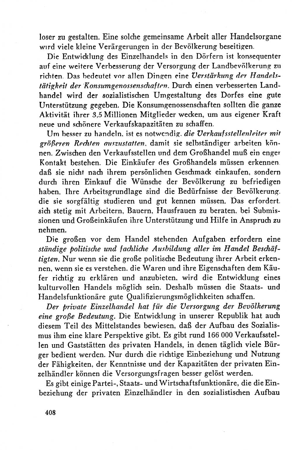 Dokumente der Sozialistischen Einheitspartei Deutschlands (SED) [Deutsche Demokratische Republik (DDR)] 1958-1959, Seite 408 (Dok. SED DDR 1958-1959, S. 408)