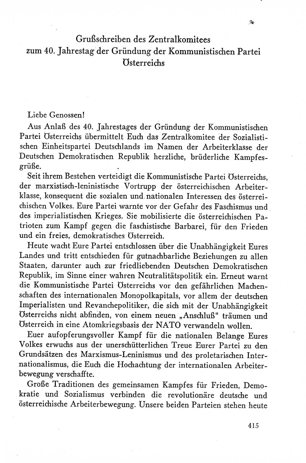 Dokumente der Sozialistischen Einheitspartei Deutschlands (SED) [Deutsche Demokratische Republik (DDR)] 1958-1959, Seite 415 (Dok. SED DDR 1958-1959, S. 415)