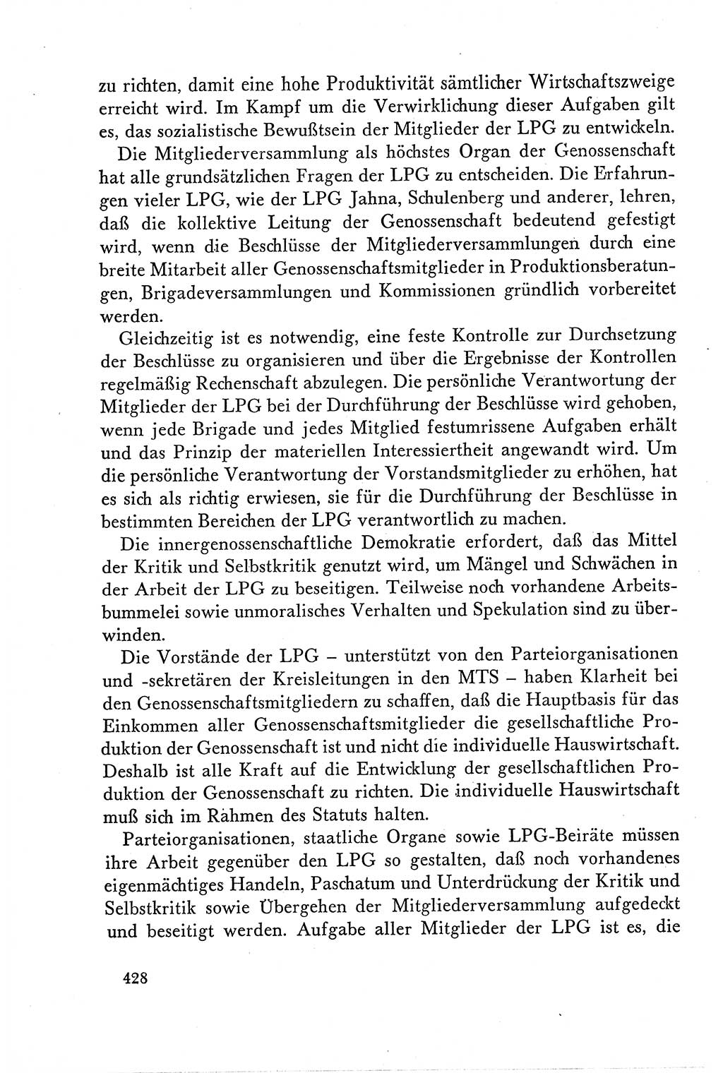 Dokumente der Sozialistischen Einheitspartei Deutschlands (SED) [Deutsche Demokratische Republik (DDR)] 1958-1959, Seite 428 (Dok. SED DDR 1958-1959, S. 428)