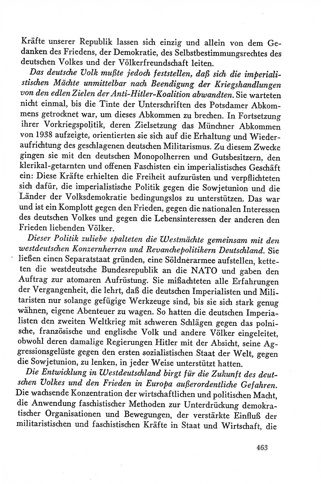 Dokumente der Sozialistischen Einheitspartei Deutschlands (SED) [Deutsche Demokratische Republik (DDR)] 1958-1959, Seite 463 (Dok. SED DDR 1958-1959, S. 463)
