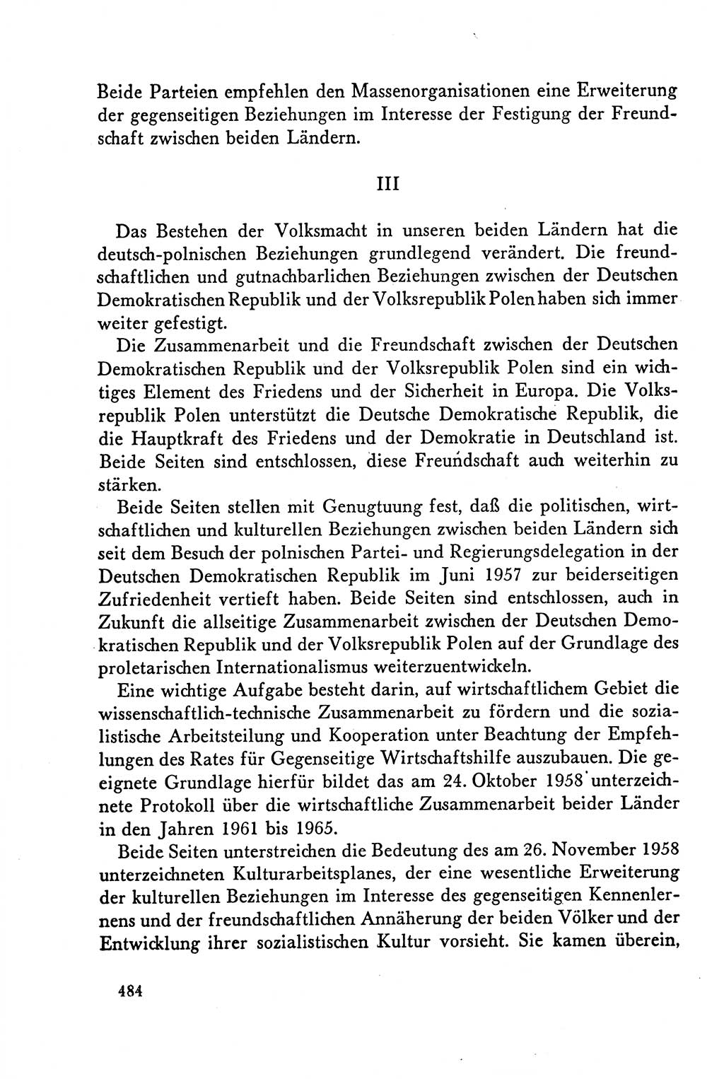 Dokumente der Sozialistischen Einheitspartei Deutschlands (SED) [Deutsche Demokratische Republik (DDR)] 1958-1959, Seite 484 (Dok. SED DDR 1958-1959, S. 484)