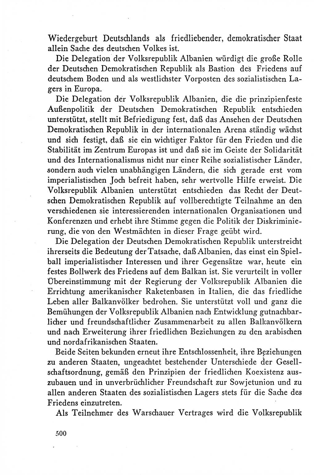 Dokumente der Sozialistischen Einheitspartei Deutschlands (SED) [Deutsche Demokratische Republik (DDR)] 1958-1959, Seite 500 (Dok. SED DDR 1958-1959, S. 500)
