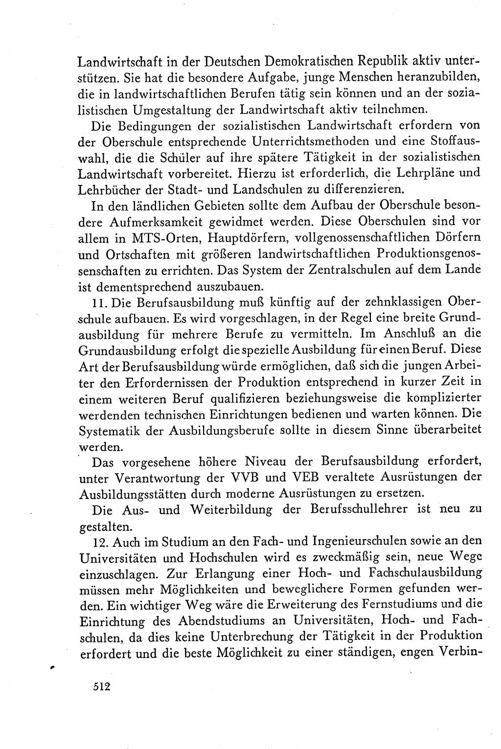 Dokumente der Sozialistischen Einheitspartei Deutschlands (SED) [Deutsche Demokratische Republik (DDR)] 1958-1959, Seite 512 (Dok. SED DDR 1958-1959, S. 512)