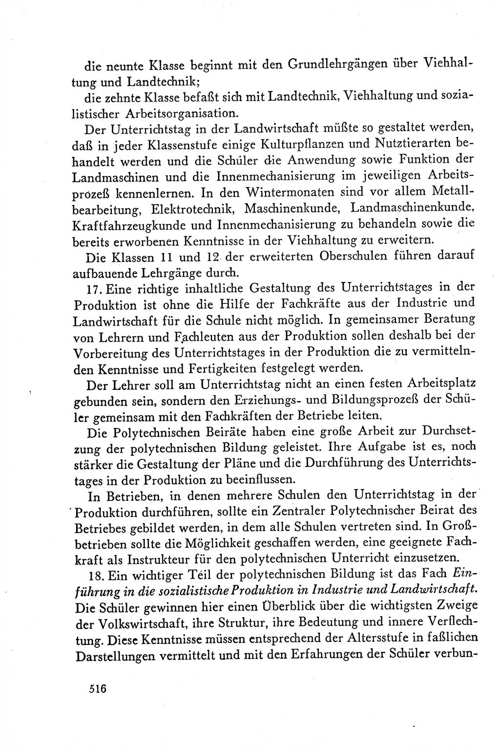 Dokumente der Sozialistischen Einheitspartei Deutschlands (SED) [Deutsche Demokratische Republik (DDR)] 1958-1959, Seite 516 (Dok. SED DDR 1958-1959, S. 516)