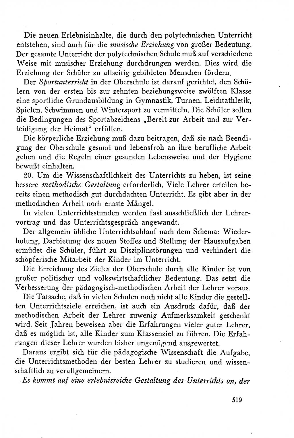 Dokumente der Sozialistischen Einheitspartei Deutschlands (SED) [Deutsche Demokratische Republik (DDR)] 1958-1959, Seite 519 (Dok. SED DDR 1958-1959, S. 519)