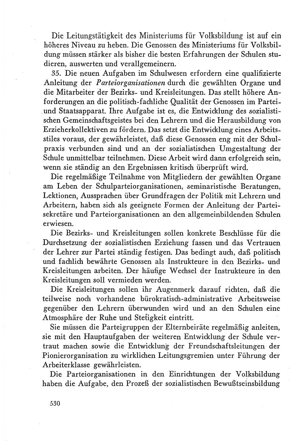 Dokumente der Sozialistischen Einheitspartei Deutschlands (SED) [Deutsche Demokratische Republik (DDR)] 1958-1959, Seite 530 (Dok. SED DDR 1958-1959, S. 530)