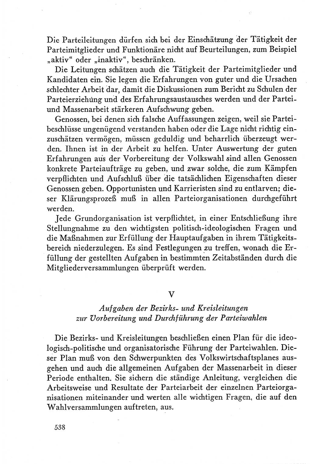 Dokumente der Sozialistischen Einheitspartei Deutschlands (SED) [Deutsche Demokratische Republik (DDR)] 1958-1959, Seite 538 (Dok. SED DDR 1958-1959, S. 538)