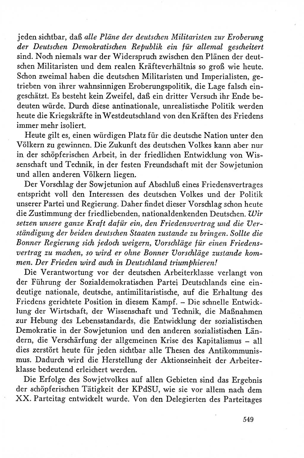 Dokumente der Sozialistischen Einheitspartei Deutschlands (SED) [Deutsche Demokratische Republik (DDR)] 1958-1959, Seite 549 (Dok. SED DDR 1958-1959, S. 549)