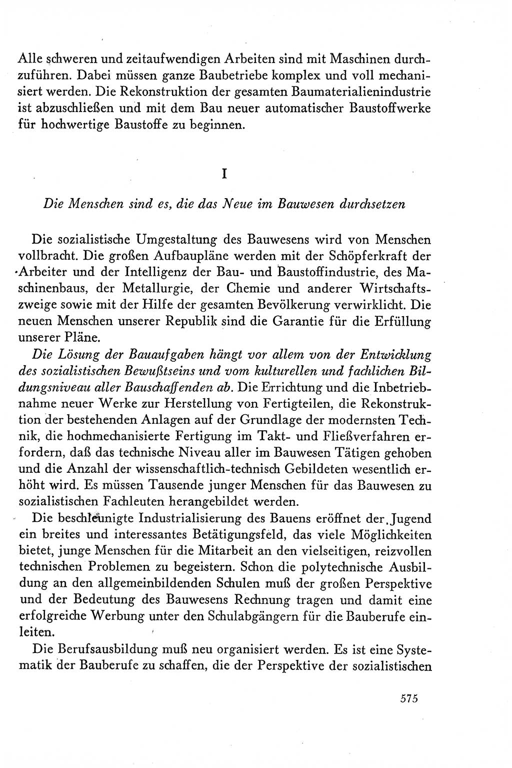 Dokumente der Sozialistischen Einheitspartei Deutschlands (SED) [Deutsche Demokratische Republik (DDR)] 1958-1959, Seite 575 (Dok. SED DDR 1958-1959, S. 575)