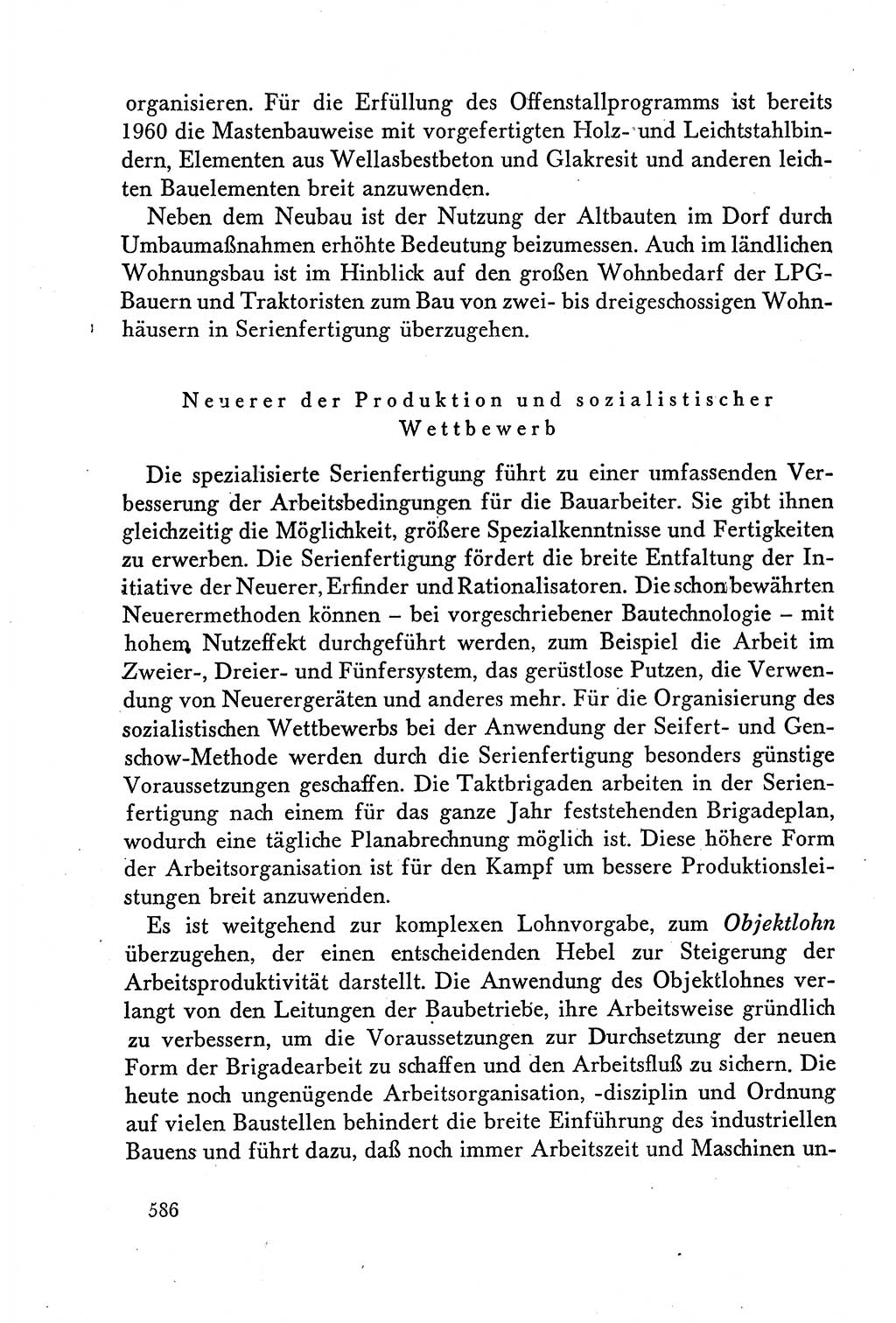 Dokumente der Sozialistischen Einheitspartei Deutschlands (SED) [Deutsche Demokratische Republik (DDR)] 1958-1959, Seite 586 (Dok. SED DDR 1958-1959, S. 586)