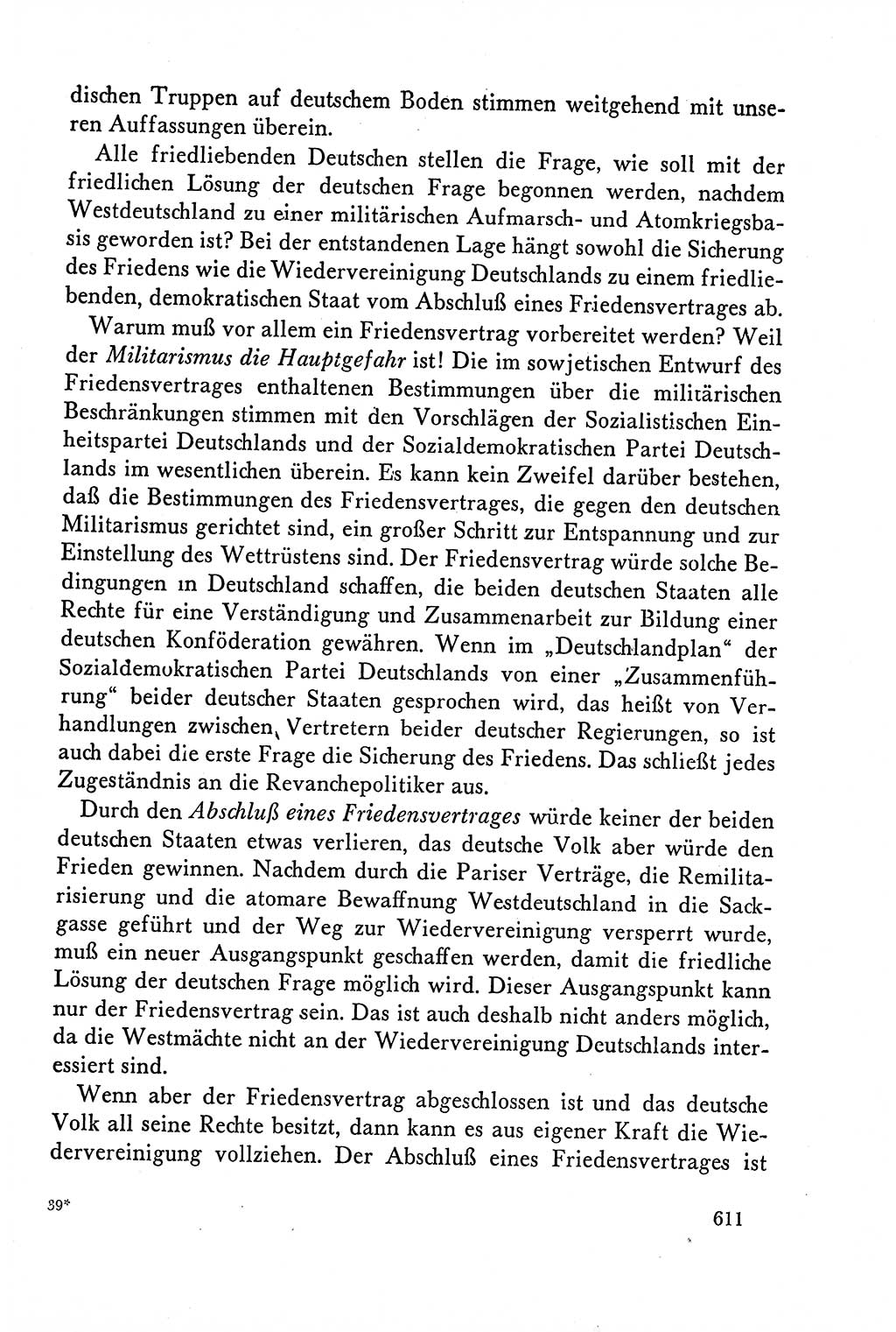 Dokumente der Sozialistischen Einheitspartei Deutschlands (SED) [Deutsche Demokratische Republik (DDR)] 1958-1959, Seite 611 (Dok. SED DDR 1958-1959, S. 611)