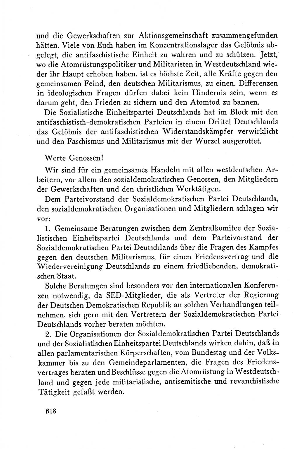 Dokumente der Sozialistischen Einheitspartei Deutschlands (SED) [Deutsche Demokratische Republik (DDR)] 1958-1959, Seite 618 (Dok. SED DDR 1958-1959, S. 618)