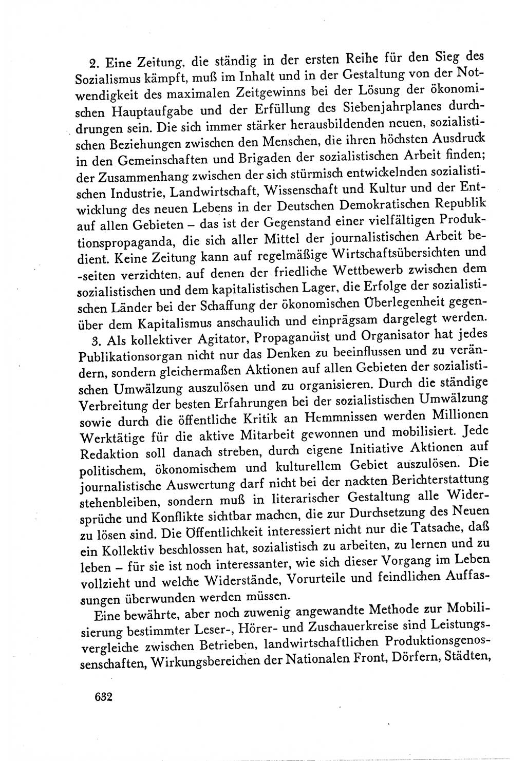 Dokumente der Sozialistischen Einheitspartei Deutschlands (SED) [Deutsche Demokratische Republik (DDR)] 1958-1959, Seite 632 (Dok. SED DDR 1958-1959, S. 632)