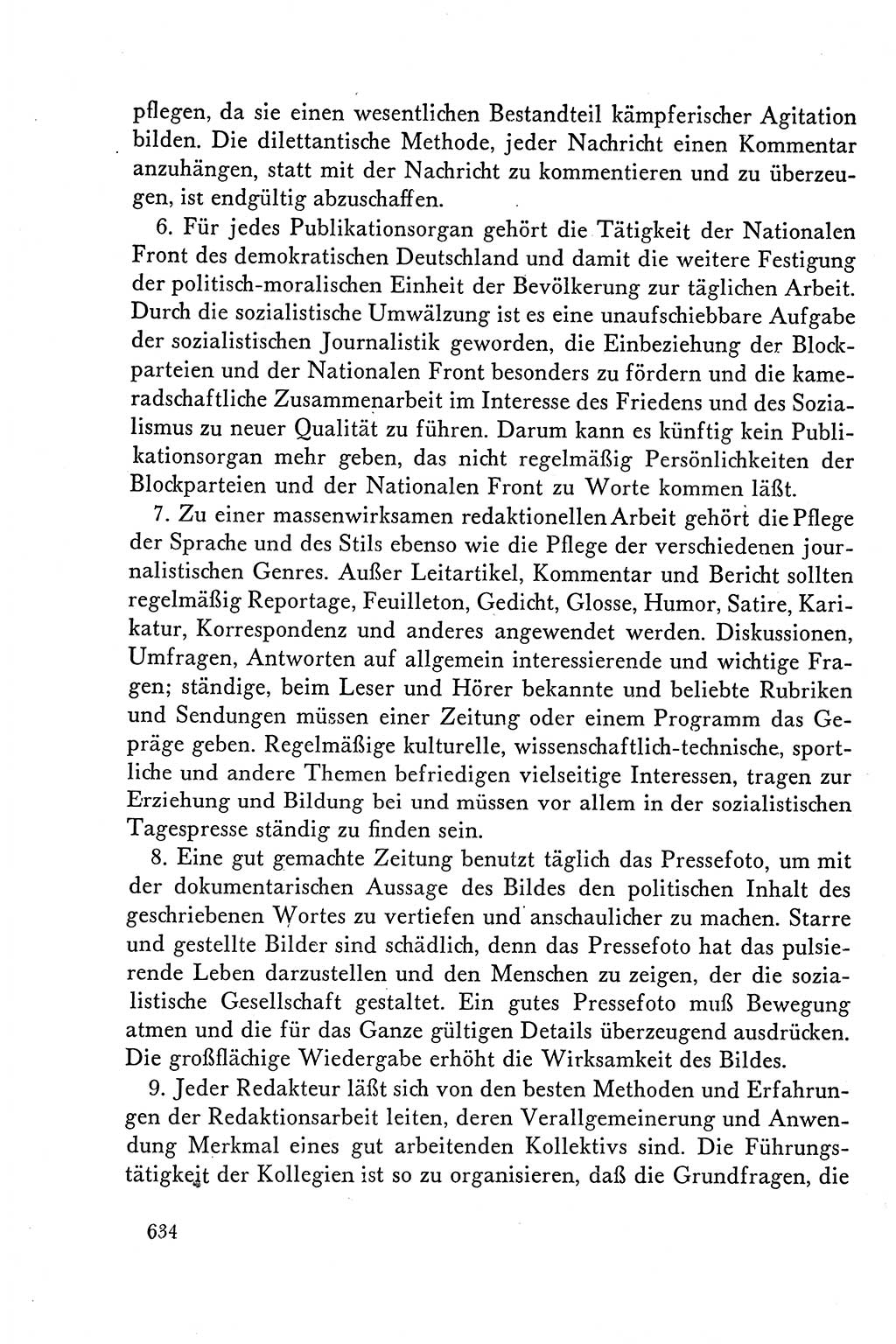 Dokumente der Sozialistischen Einheitspartei Deutschlands (SED) [Deutsche Demokratische Republik (DDR)] 1958-1959, Seite 634 (Dok. SED DDR 1958-1959, S. 634)