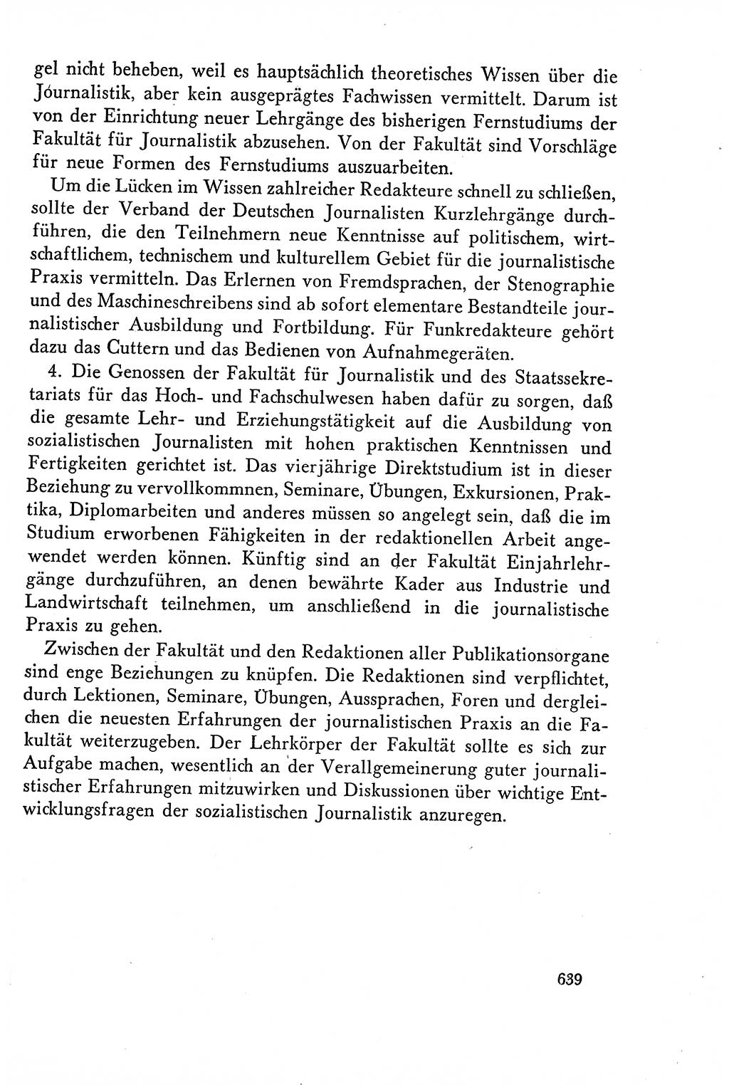 Dokumente der Sozialistischen Einheitspartei Deutschlands (SED) [Deutsche Demokratische Republik (DDR)] 1958-1959, Seite 639 (Dok. SED DDR 1958-1959, S. 639)