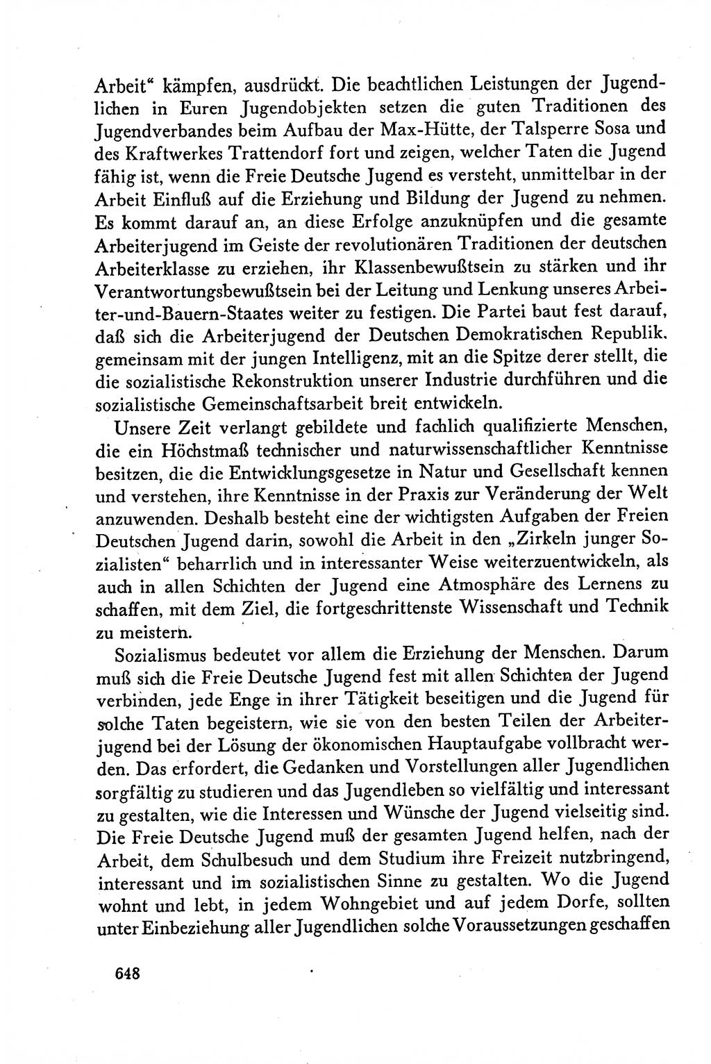 Dokumente der Sozialistischen Einheitspartei Deutschlands (SED) [Deutsche Demokratische Republik (DDR)] 1958-1959, Seite 648 (Dok. SED DDR 1958-1959, S. 648)