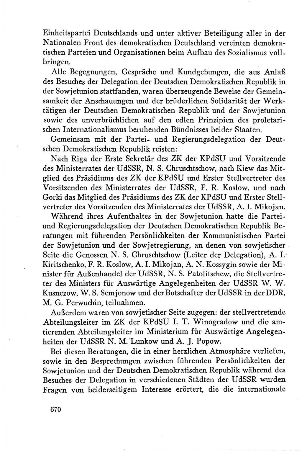 Dokumente der Sozialistischen Einheitspartei Deutschlands (SED) [Deutsche Demokratische Republik (DDR)] 1958-1959, Seite 670 (Dok. SED DDR 1958-1959, S. 670)