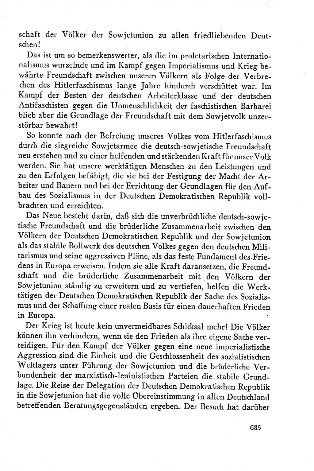 Dokumente der Sozialistischen Einheitspartei Deutschlands (SED) [Deutsche Demokratische Republik (DDR)] 1958-1959, Seite 685 (Dok. SED DDR 1958-1959, S. 685)