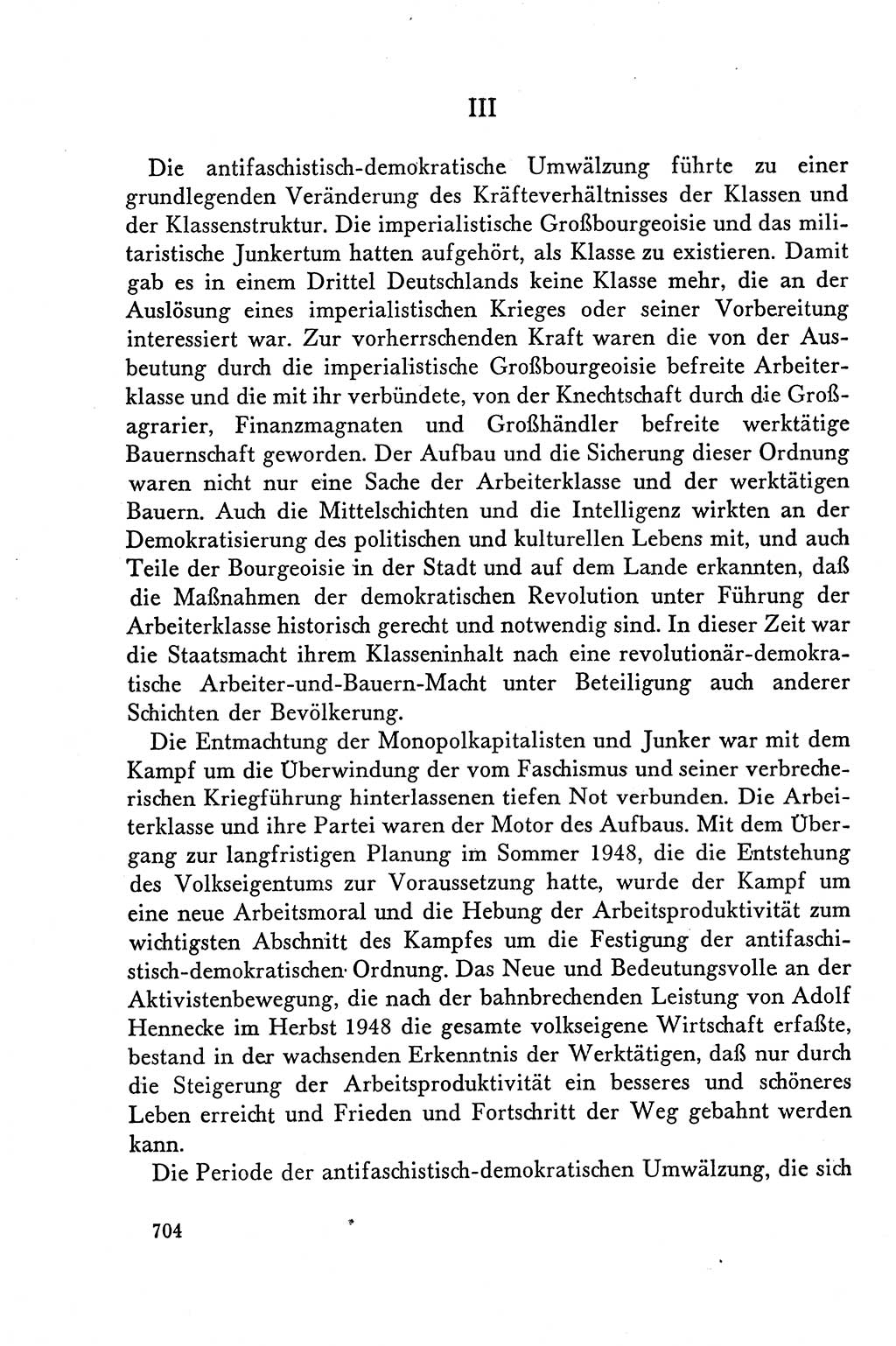 Dokumente der Sozialistischen Einheitspartei Deutschlands (SED) [Deutsche Demokratische Republik (DDR)] 1958-1959, Seite 704 (Dok. SED DDR 1958-1959, S. 704)