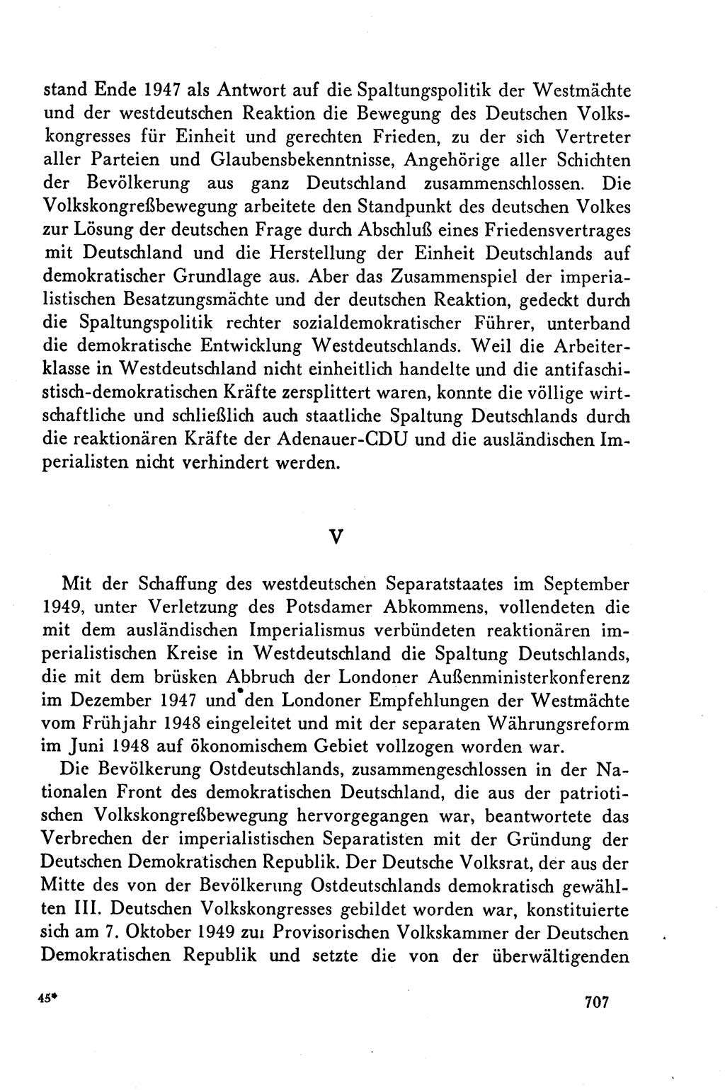 Dokumente der Sozialistischen Einheitspartei Deutschlands (SED) [Deutsche Demokratische Republik (DDR)] 1958-1959, Seite 707 (Dok. SED DDR 1958-1959, S. 707)