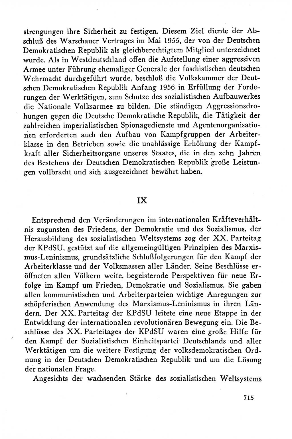 Dokumente der Sozialistischen Einheitspartei Deutschlands (SED) [Deutsche Demokratische Republik (DDR)] 1958-1959, Seite 715 (Dok. SED DDR 1958-1959, S. 715)