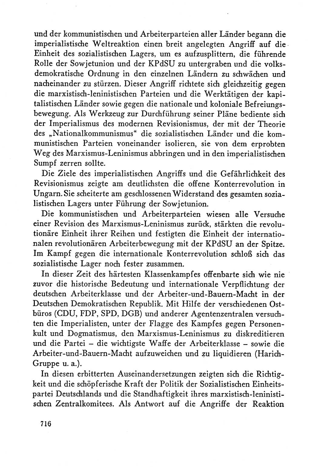 Dokumente der Sozialistischen Einheitspartei Deutschlands (SED) [Deutsche Demokratische Republik (DDR)] 1958-1959, Seite 716 (Dok. SED DDR 1958-1959, S. 716)