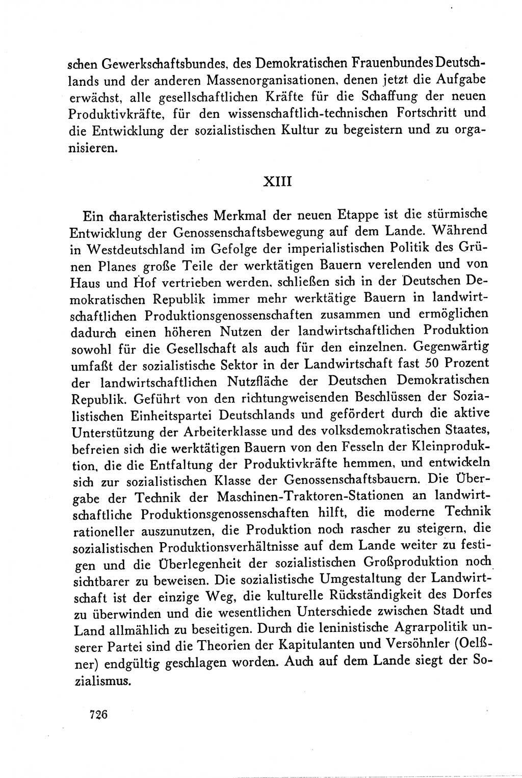 Dokumente der Sozialistischen Einheitspartei Deutschlands (SED) [Deutsche Demokratische Republik (DDR)] 1958-1959, Seite 726 (Dok. SED DDR 1958-1959, S. 726)