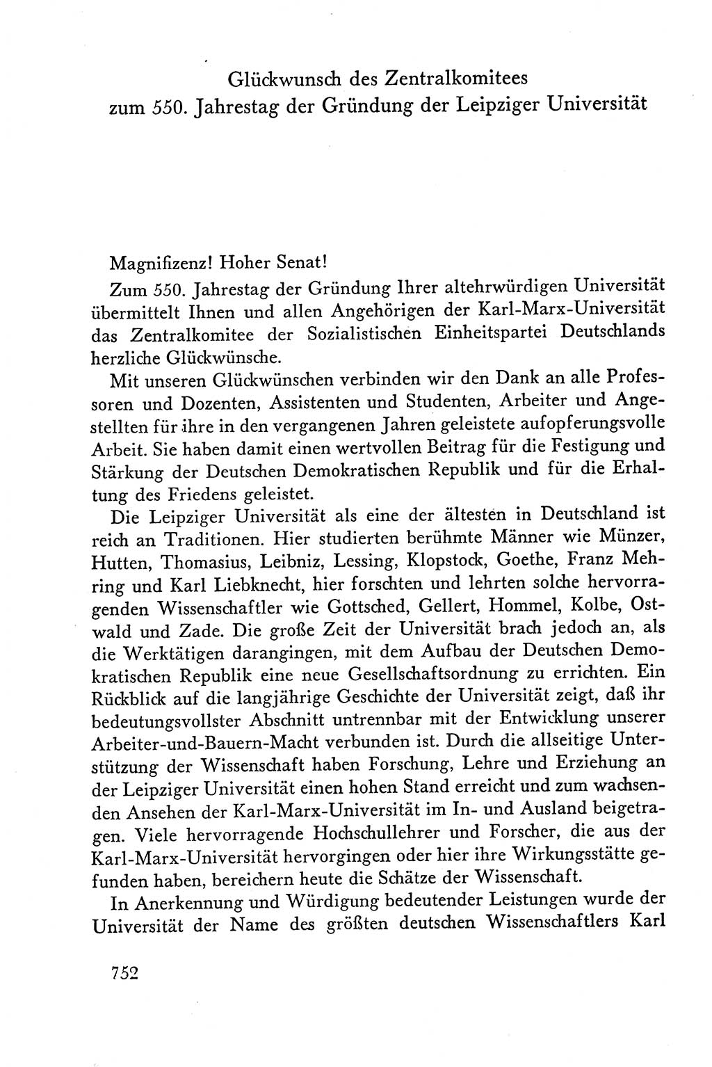 Dokumente der Sozialistischen Einheitspartei Deutschlands (SED) [Deutsche Demokratische Republik (DDR)] 1958-1959, Seite 752 (Dok. SED DDR 1958-1959, S. 752)