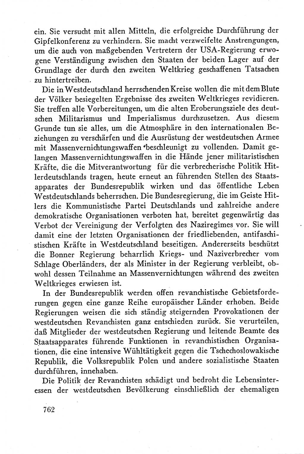 Dokumente der Sozialistischen Einheitspartei Deutschlands (SED) [Deutsche Demokratische Republik (DDR)] 1958-1959, Seite 762 (Dok. SED DDR 1958-1959, S. 762)