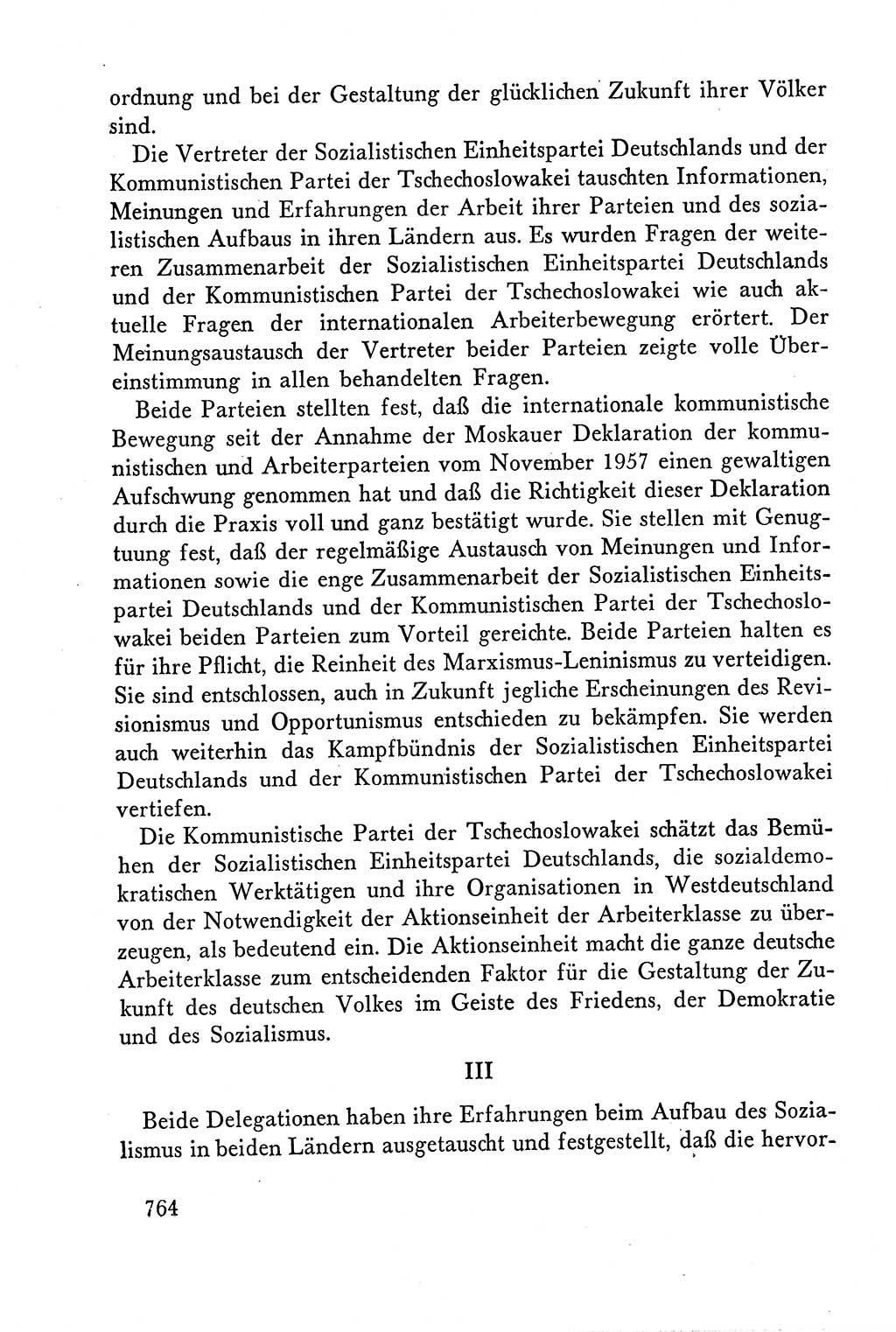 Dokumente der Sozialistischen Einheitspartei Deutschlands (SED) [Deutsche Demokratische Republik (DDR)] 1958-1959, Seite 764 (Dok. SED DDR 1958-1959, S. 764)