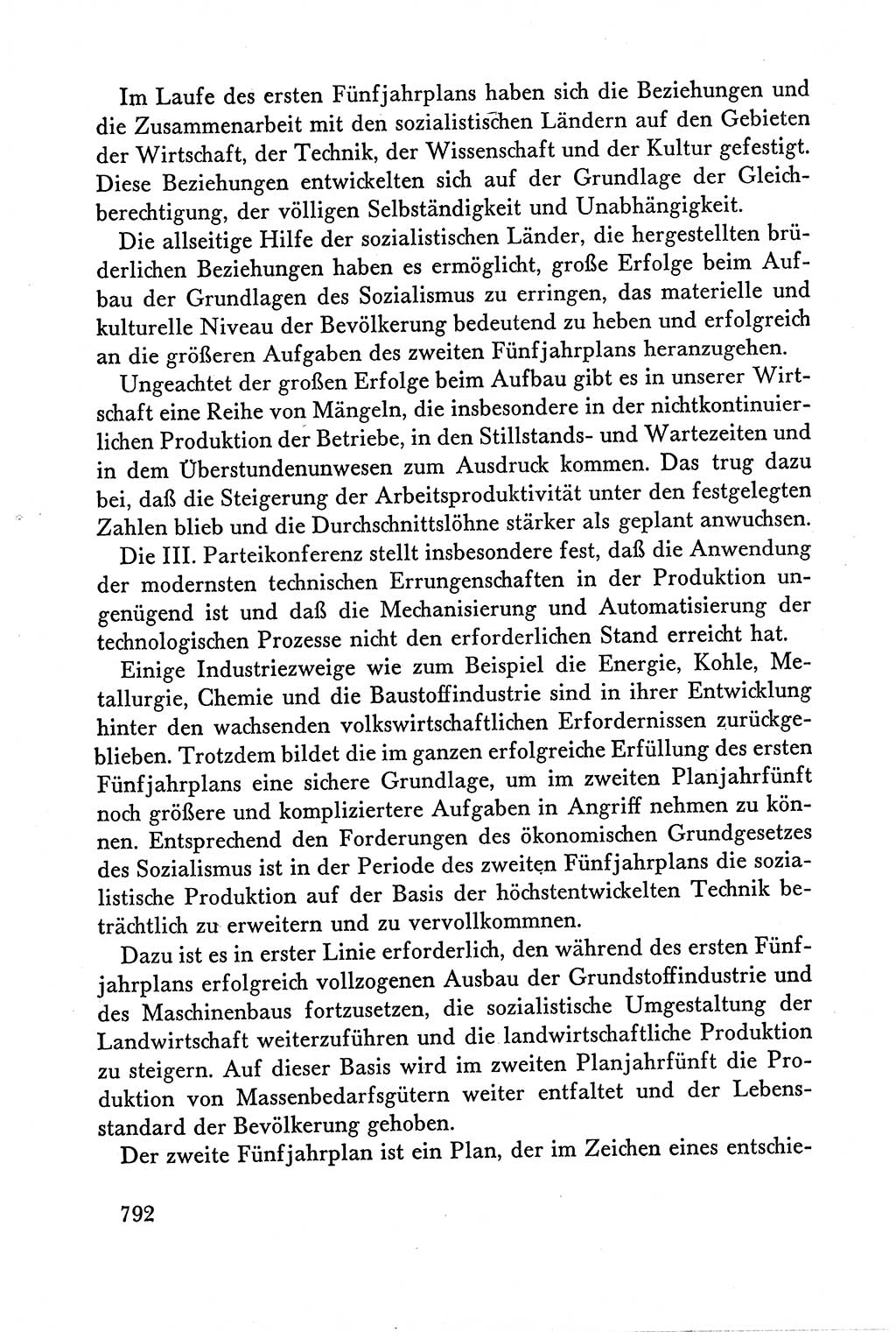 Dokumente der Sozialistischen Einheitspartei Deutschlands (SED) [Deutsche Demokratische Republik (DDR)] 1958-1959, Seite 792 (Dok. SED DDR 1958-1959, S. 792)