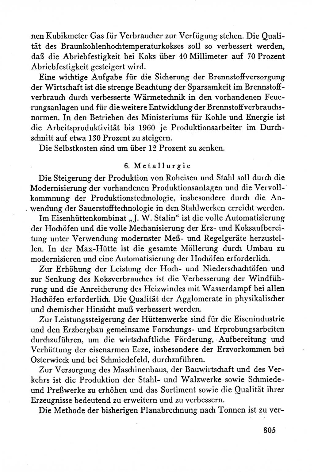 Dokumente der Sozialistischen Einheitspartei Deutschlands (SED) [Deutsche Demokratische Republik (DDR)] 1958-1959, Seite 805 (Dok. SED DDR 1958-1959, S. 805)