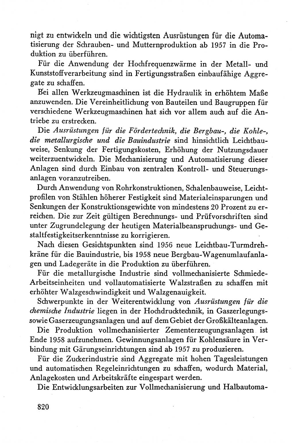 Dokumente der Sozialistischen Einheitspartei Deutschlands (SED) [Deutsche Demokratische Republik (DDR)] 1958-1959, Seite 820 (Dok. SED DDR 1958-1959, S. 820)