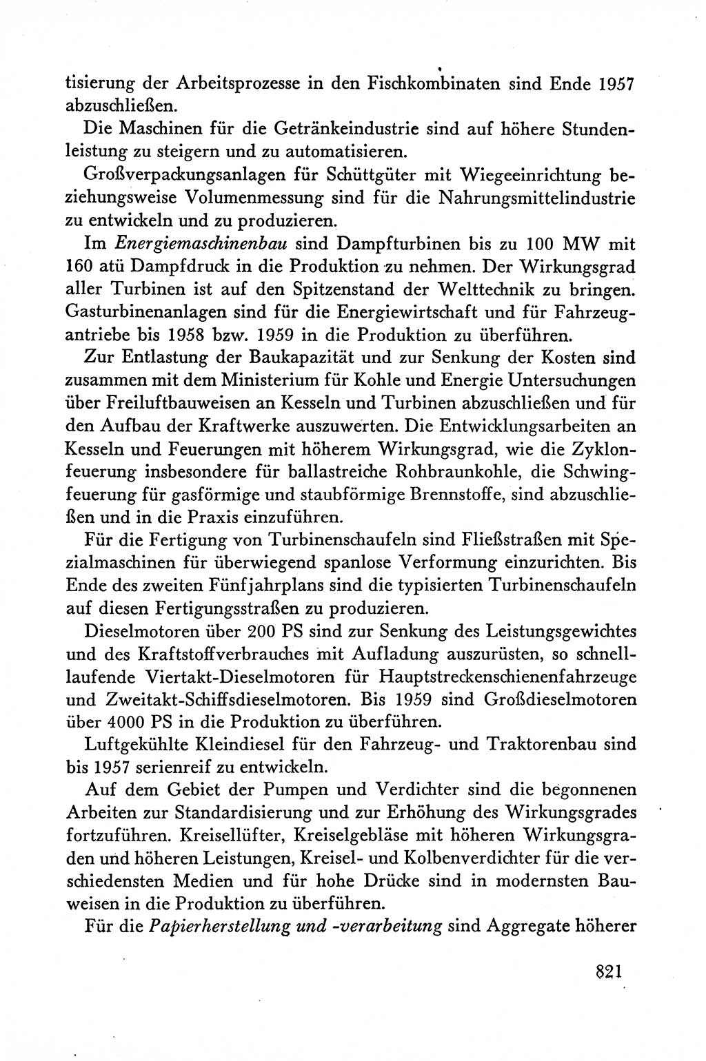 Dokumente der Sozialistischen Einheitspartei Deutschlands (SED) [Deutsche Demokratische Republik (DDR)] 1958-1959, Seite 821 (Dok. SED DDR 1958-1959, S. 821)