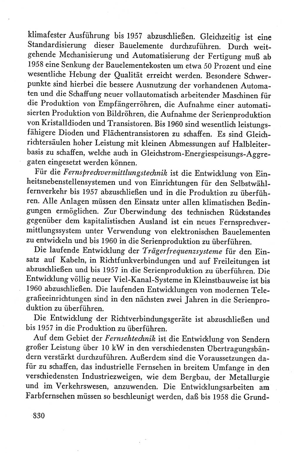 Dokumente der Sozialistischen Einheitspartei Deutschlands (SED) [Deutsche Demokratische Republik (DDR)] 1958-1959, Seite 830 (Dok. SED DDR 1958-1959, S. 830)