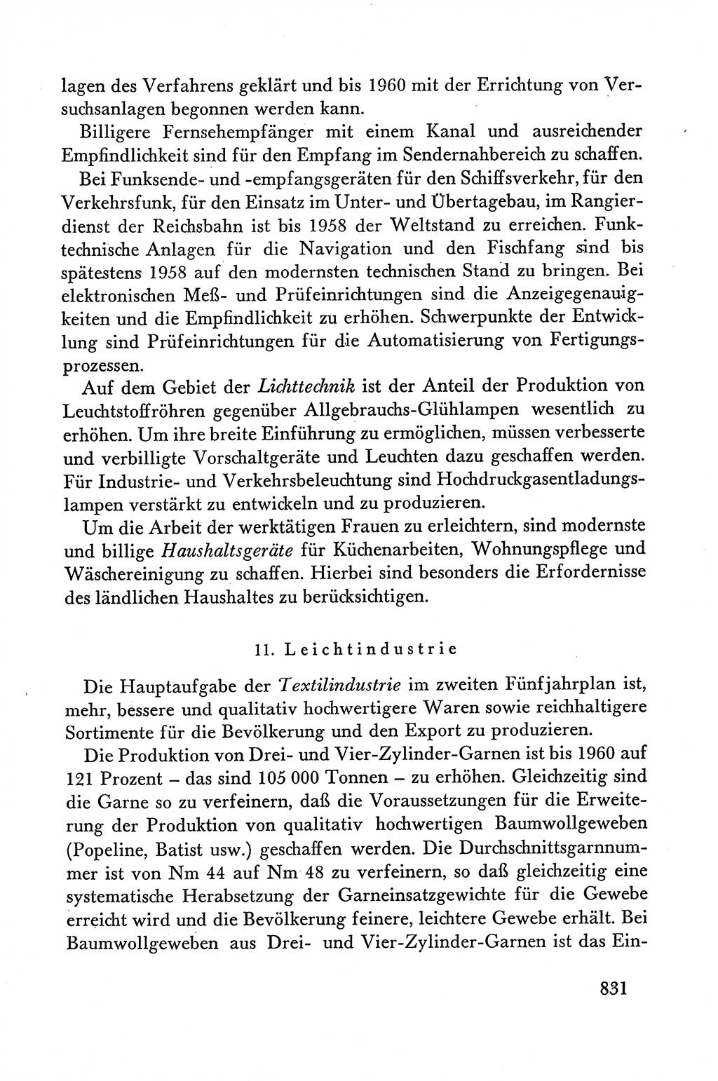 Dokumente der Sozialistischen Einheitspartei Deutschlands (SED) [Deutsche Demokratische Republik (DDR)] 1958-1959, Seite 831 (Dok. SED DDR 1958-1959, S. 831)