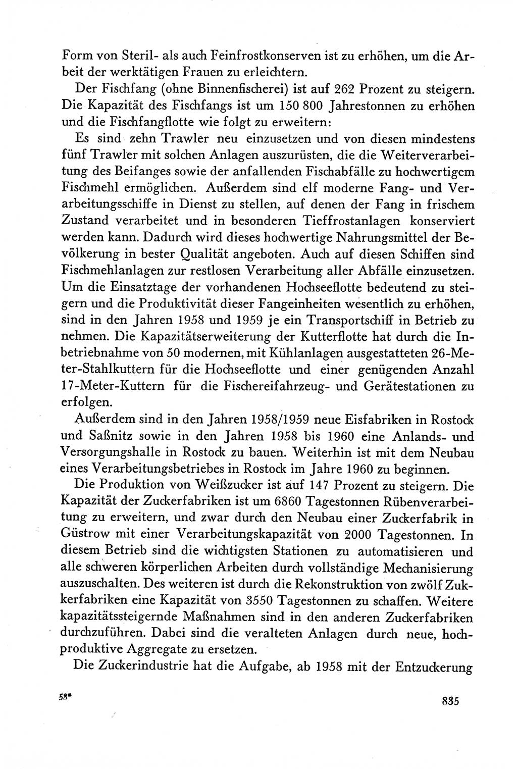 Dokumente der Sozialistischen Einheitspartei Deutschlands (SED) [Deutsche Demokratische Republik (DDR)] 1958-1959, Seite 835 (Dok. SED DDR 1958-1959, S. 835)