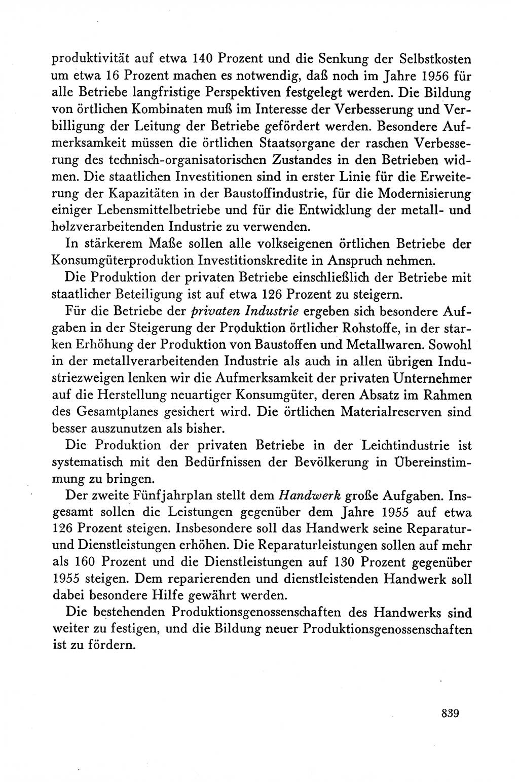 Dokumente der Sozialistischen Einheitspartei Deutschlands (SED) [Deutsche Demokratische Republik (DDR)] 1958-1959, Seite 839 (Dok. SED DDR 1958-1959, S. 839)