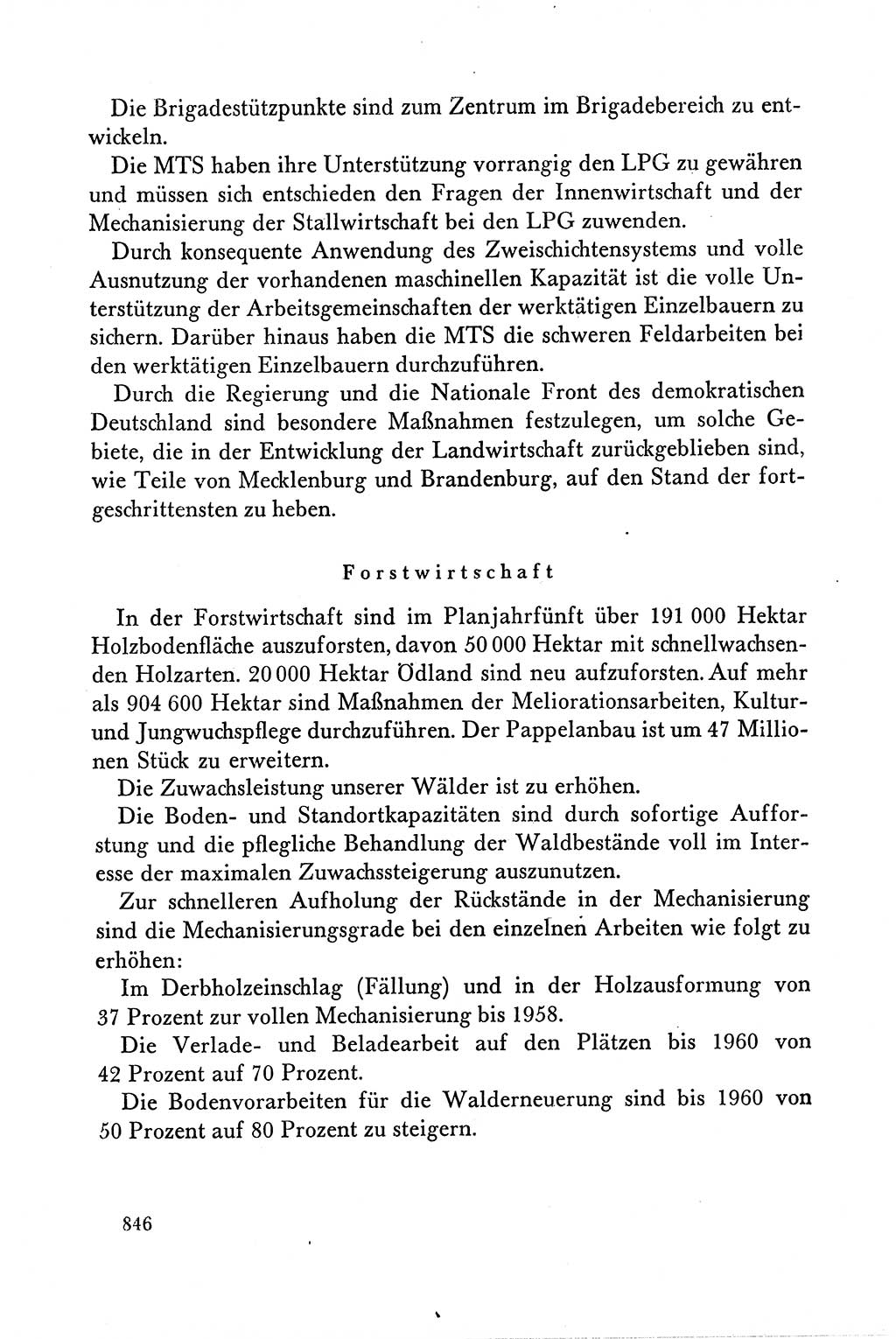 Dokumente der Sozialistischen Einheitspartei Deutschlands (SED) [Deutsche Demokratische Republik (DDR)] 1958-1959, Seite 846 (Dok. SED DDR 1958-1959, S. 846)