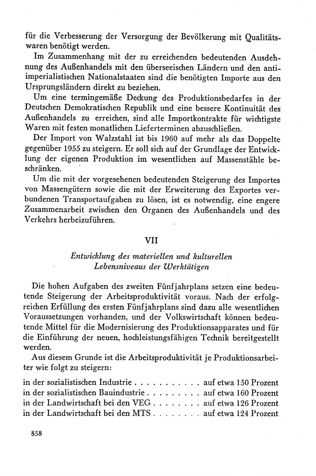 Dokumente der Sozialistischen Einheitspartei Deutschlands (SED) [Deutsche Demokratische Republik (DDR)] 1958-1959, Seite 858 (Dok. SED DDR 1958-1959, S. 858)