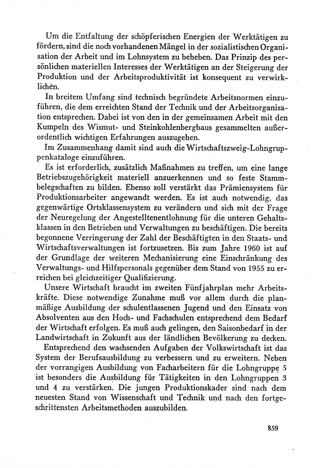 Dokumente der Sozialistischen Einheitspartei Deutschlands (SED) [Deutsche Demokratische Republik (DDR)] 1958-1959, Seite 859 (Dok. SED DDR 1958-1959, S. 859)