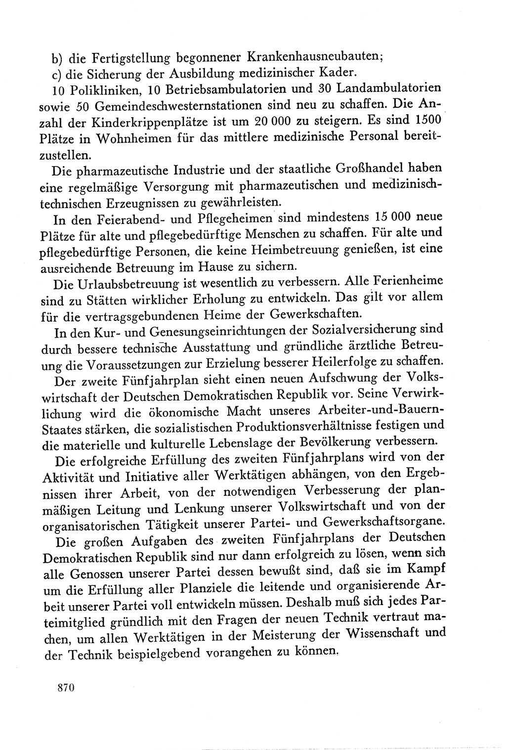 Dokumente der Sozialistischen Einheitspartei Deutschlands (SED) [Deutsche Demokratische Republik (DDR)] 1958-1959, Seite 870 (Dok. SED DDR 1958-1959, S. 870)