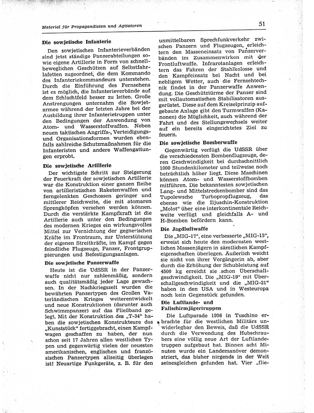 Neuer Weg (NW), Organ des Zentralkomitees (ZK) der SED (Sozialistische Einheitspartei Deutschlands) für Fragen des Parteiaufbaus und des Parteilebens, [Deutsche Demokratische Republik (DDR)] 13. Jahrgang 1958, Seite 51 (NW ZK SED DDR 1958, S. 51)