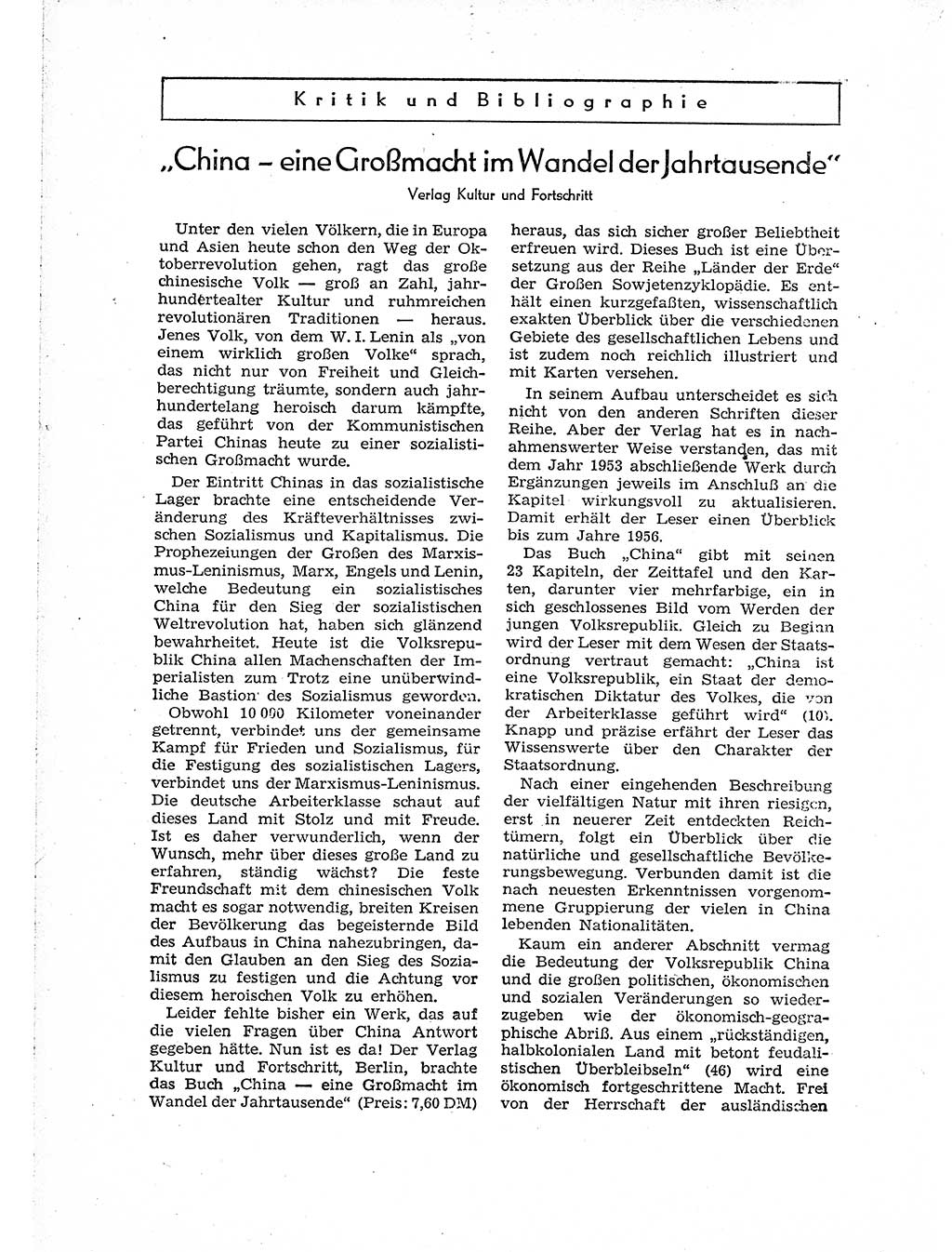 Neuer Weg (NW), Organ des Zentralkomitees (ZK) der SED (Sozialistische Einheitspartei Deutschlands) für Fragen des Parteiaufbaus und des Parteilebens, [Deutsche Demokratische Republik (DDR)] 13. Jahrgang 1958, Seite 62 (NW ZK SED DDR 1958, S. 62)