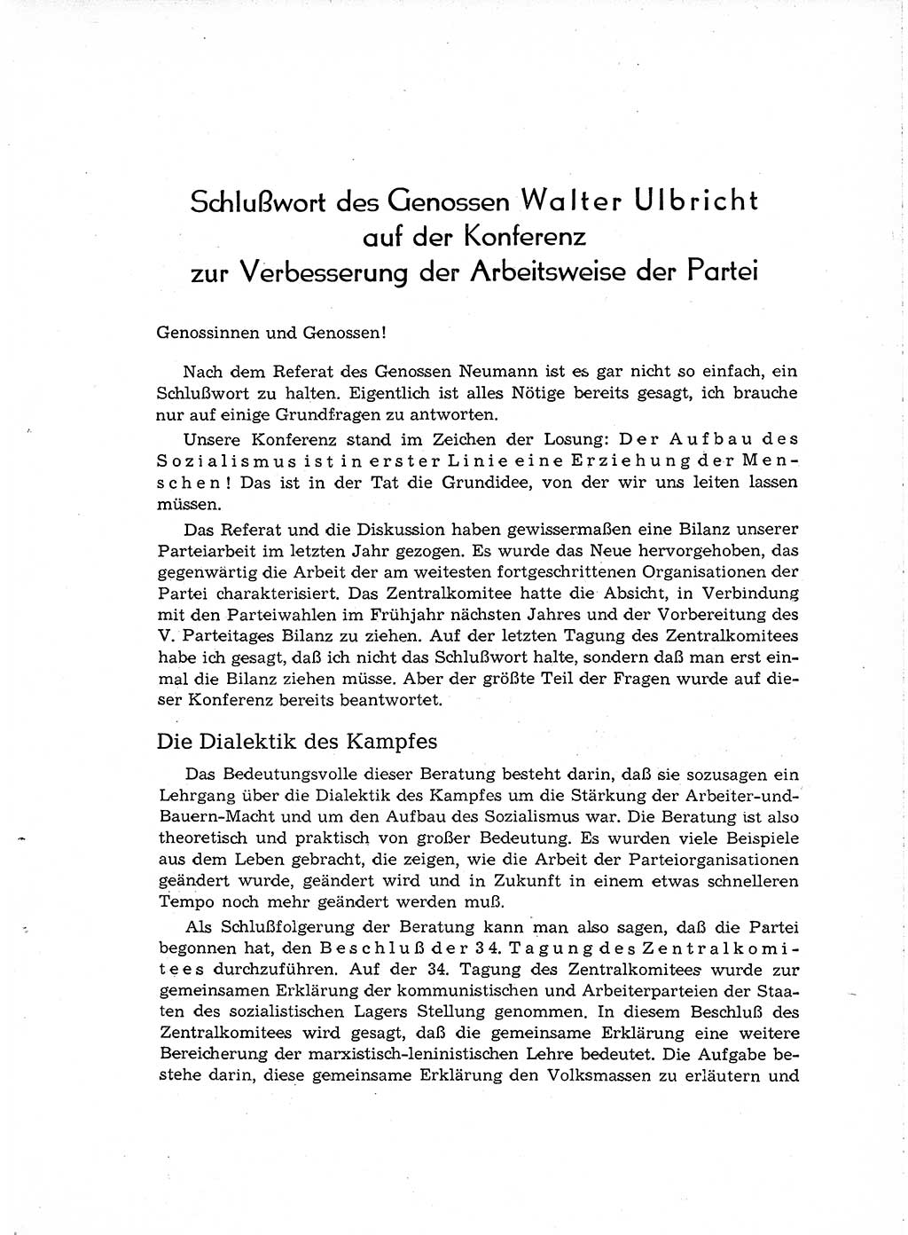 Neuer Weg (NW), Organ des Zentralkomitees (ZK) der SED (Sozialistische Einheitspartei Deutschlands) für Fragen des Parteiaufbaus und des Parteilebens, [Deutsche Demokratische Republik (DDR)] 13. Jahrgang 1958, Seite 197 (NW ZK SED DDR 1958, S. 197)