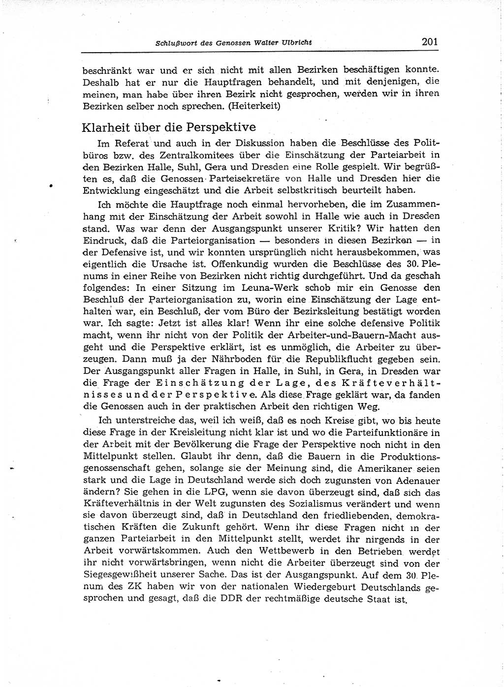 Neuer Weg (NW), Organ des Zentralkomitees (ZK) der SED (Sozialistische Einheitspartei Deutschlands) für Fragen des Parteiaufbaus und des Parteilebens, [Deutsche Demokratische Republik (DDR)] 13. Jahrgang 1958, Seite 201 (NW ZK SED DDR 1958, S. 201)