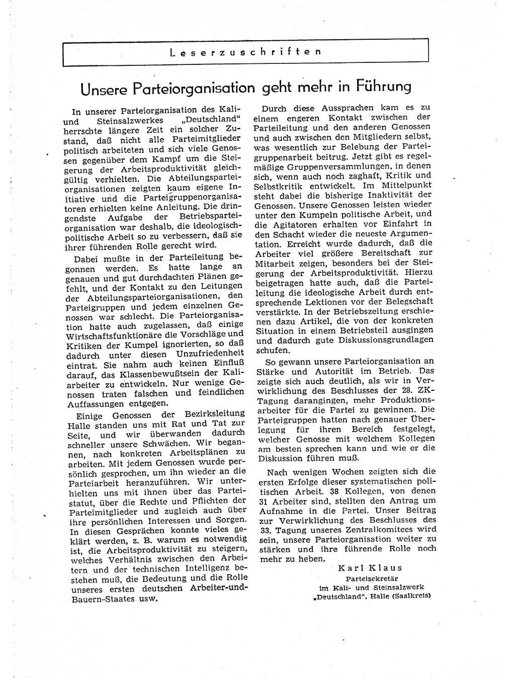 Neuer Weg (NW), Organ des Zentralkomitees (ZK) der SED (Sozialistische Einheitspartei Deutschlands) für Fragen des Parteiaufbaus und des Parteilebens, [Deutsche Demokratische Republik (DDR)] 13. Jahrgang 1958, Seite 276 (NW ZK SED DDR 1958, S. 276)