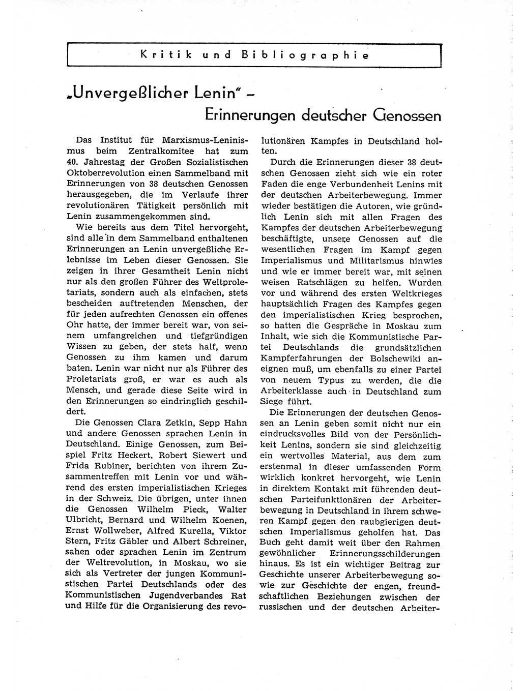 Neuer Weg (NW), Organ des Zentralkomitees (ZK) der SED (Sozialistische Einheitspartei Deutschlands) für Fragen des Parteiaufbaus und des Parteilebens, [Deutsche Demokratische Republik (DDR)] 13. Jahrgang 1958, Seite 287 (NW ZK SED DDR 1958, S. 287)