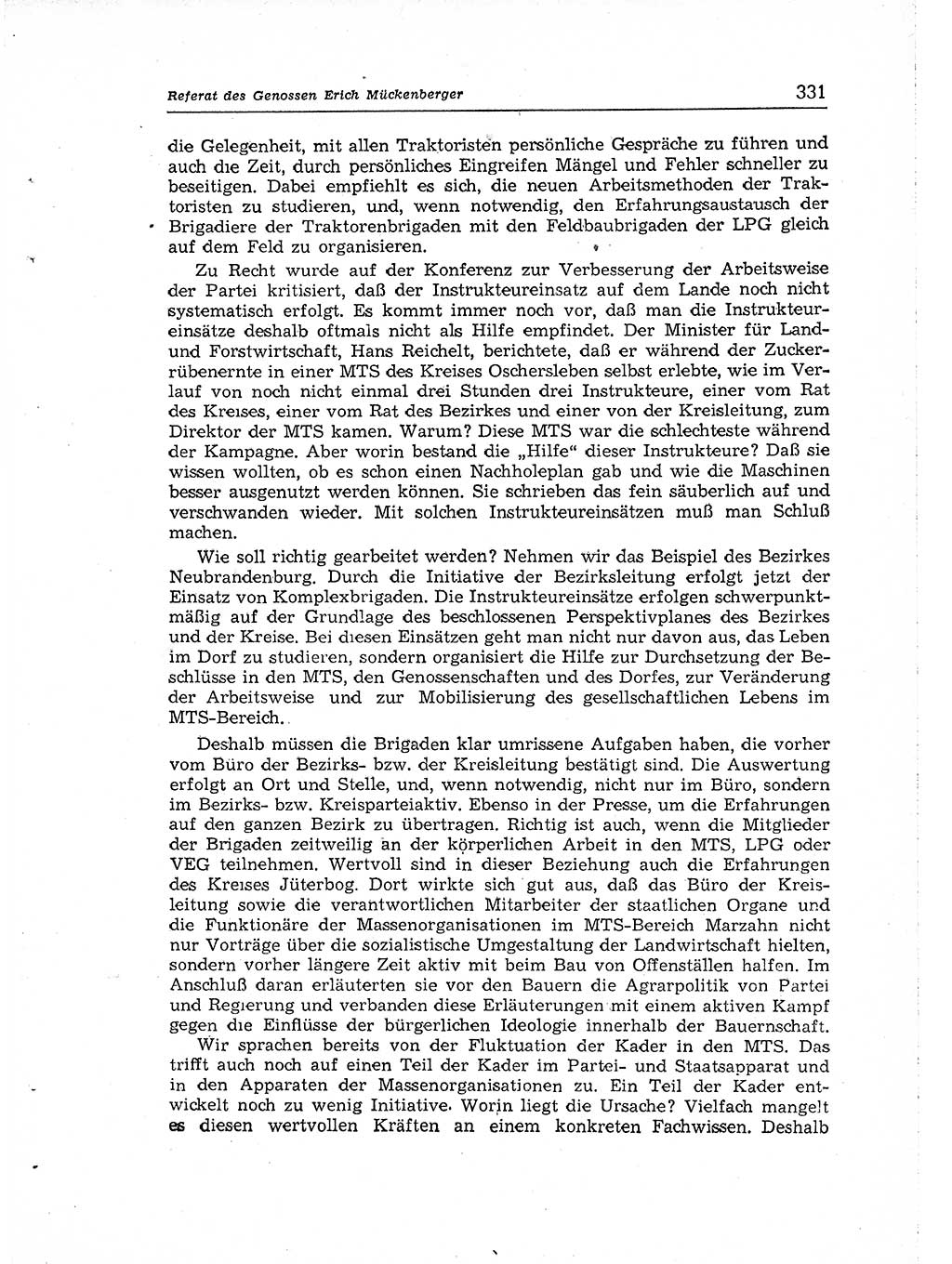 Neuer Weg (NW), Organ des Zentralkomitees (ZK) der SED (Sozialistische Einheitspartei Deutschlands) für Fragen des Parteiaufbaus und des Parteilebens, [Deutsche Demokratische Republik (DDR)] 13. Jahrgang 1958, Seite 331 (NW ZK SED DDR 1958, S. 331)