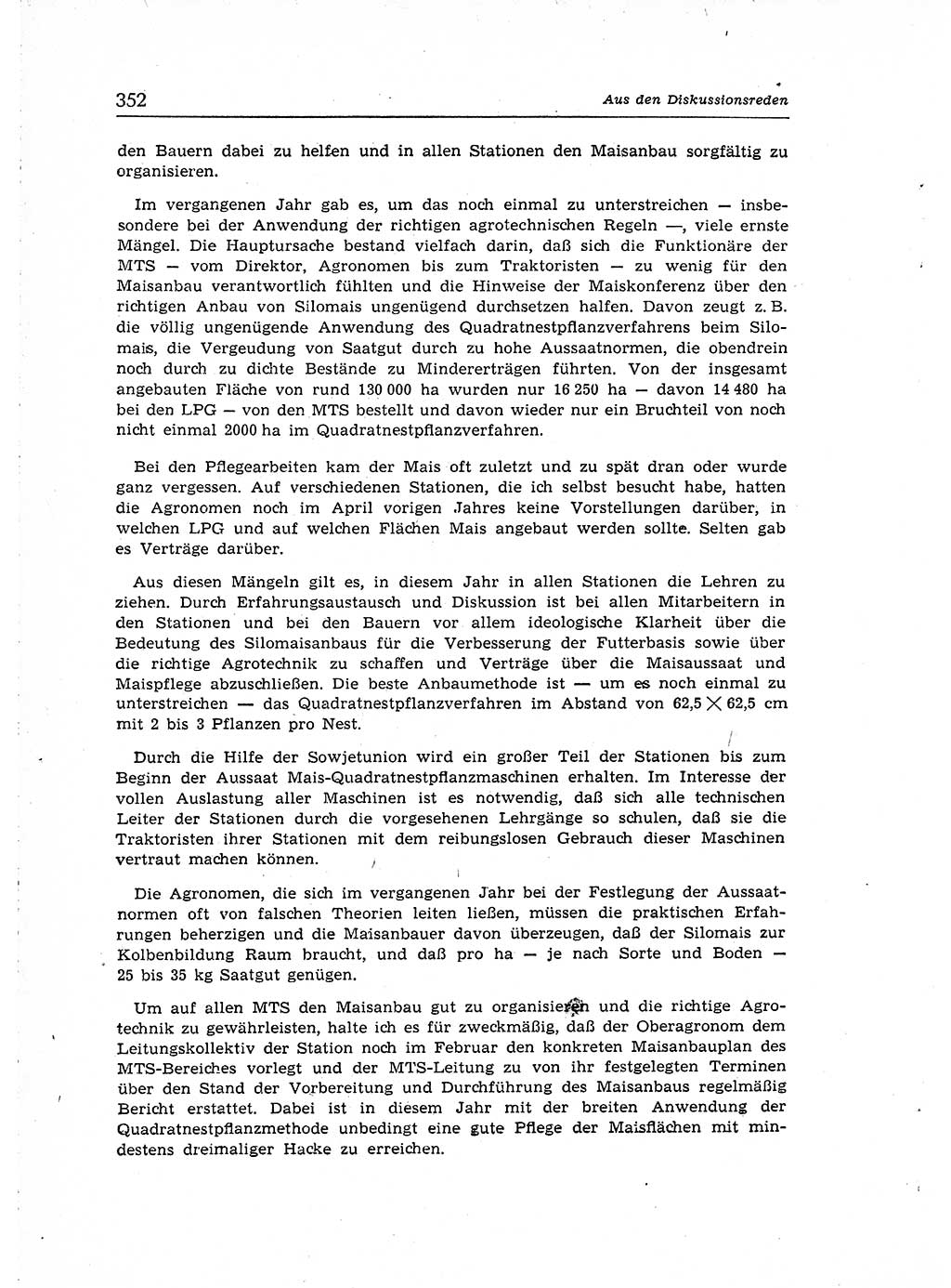 Neuer Weg (NW), Organ des Zentralkomitees (ZK) der SED (Sozialistische Einheitspartei Deutschlands) fÃ¼r Fragen des Parteiaufbaus und des Parteilebens, [Deutsche Demokratische Republik (DDR)] 13. Jahrgang 1958, Seite 352 (NW ZK SED DDR 1958, S. 352)